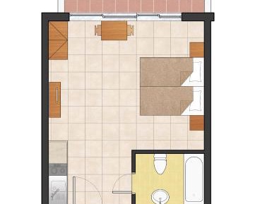 Studio (2 Adults)