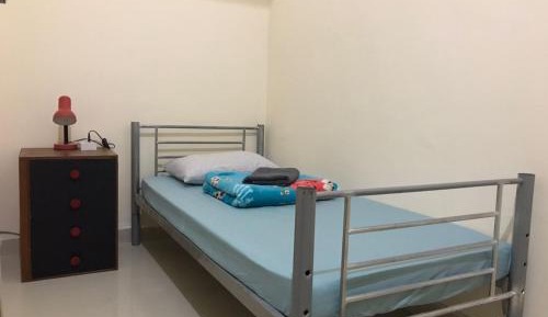 Bed in Male Dormitory Room