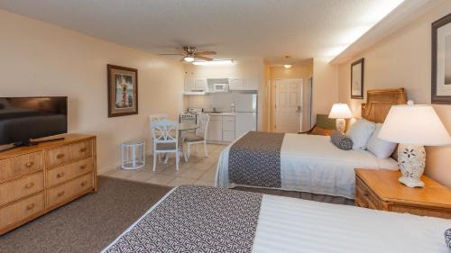 2 Queen Beds Beachview 