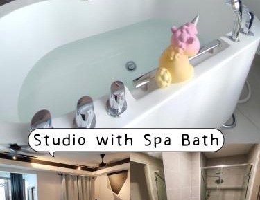 Studio with Spa Bath