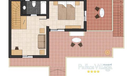 Two-Bedroom Villa split level