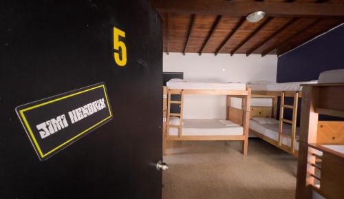 Single Bed in Dormitory Room