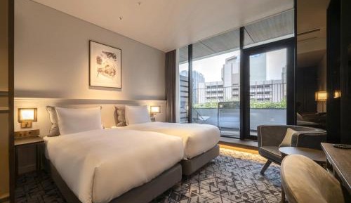 Twin Room with Terrace - Non-Smoking