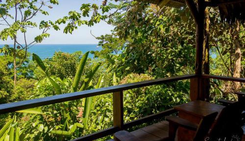 Triple Wooden Cabin with Partial Sea View