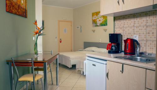Studio (3 Adults) with Garden View