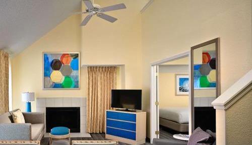 Two Bedroom King Loft Suite with Fireplace