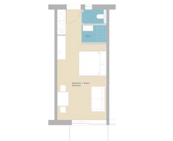 Studio Apartment with Terrace