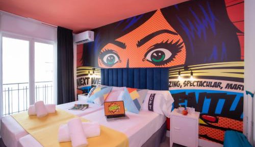 Double Room with Terrace and Street View