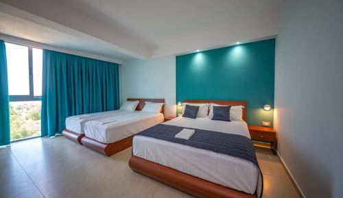 Quadruple Room with Sea View