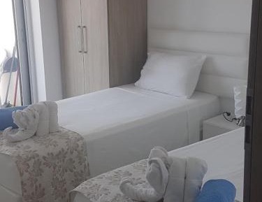 Deluxe Two-Bedroom Apartment with Sea View - Upper Floor