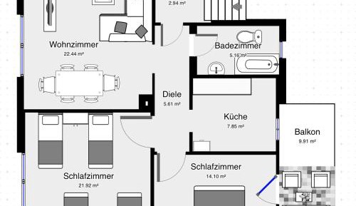 Two-Bedroom Apartment