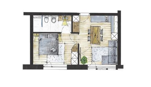 One-Bedroom Apartment