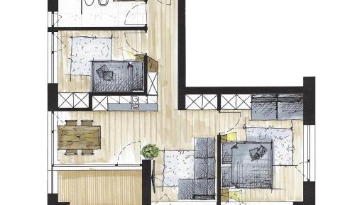 Two-Bedroom Apartment