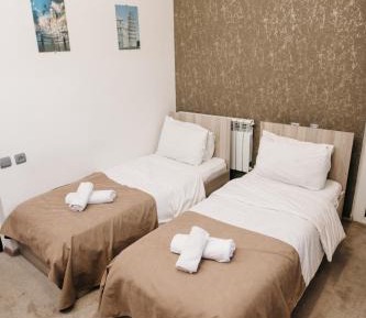 Comfort Twin Room with Kitchen and Balcony