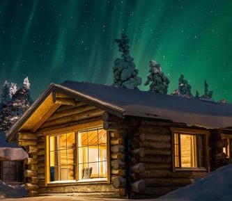 Panorama Log Cabin