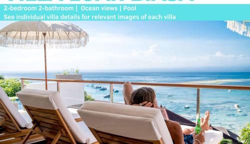 Two-Bedroom Luar Biasa Villa with Private Pool and Ocean View