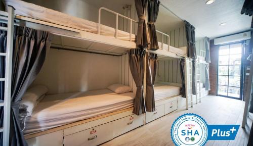 Upper Single Bed in Mixed Dormitory Room