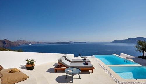 Amaya Serenity Villa Caldera View with Private Pool & Outdoor Hot Tub