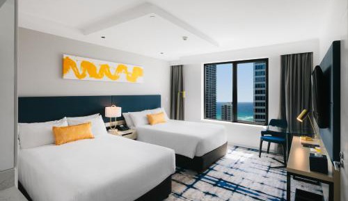 2 Double beds Premium Ocean view
