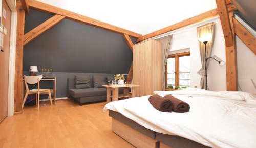 Family Room with Shared Bathroom