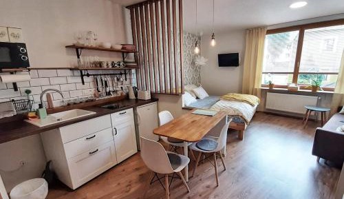 Studio with Balcony
