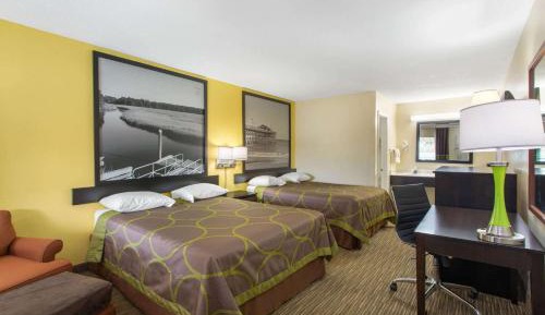 Deluxe Double Room with Two Double Beds - Non-Smoking