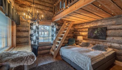 Log Suite with Loft and Sauna