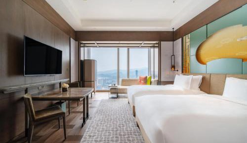 Twin Room with City View