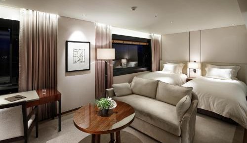 Business Deluxe Twin Room with Indoor Pool Access Only