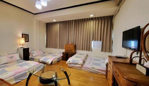 Family Room with Shared Bathroom