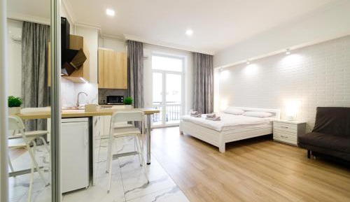Studio with Balcony