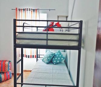 Bed in 4-Bed Mixed Dormitory Room