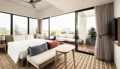 Executive Terrace Room King with Terrace and Open Air Bath