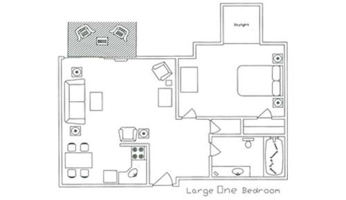 One-Bedroom Apartment