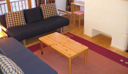 Three-Bedroom Apartment with Balcony and Sauna