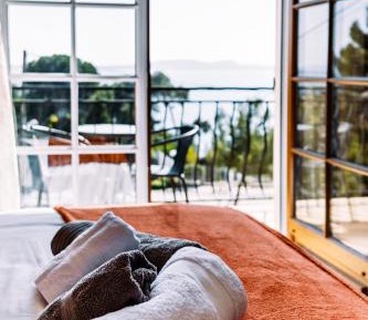 Double Room with Balcony and Sea View