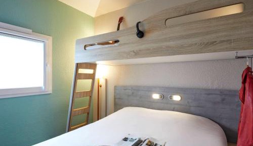 Triple Room with One Double Bed and One Bunk Bed