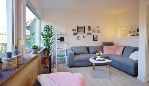 One-Bedroom Apartment with Balcony and Mountain View  