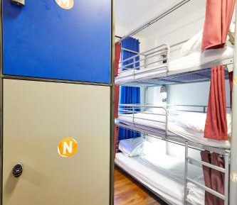 Bed in 12-Bed Mixed Dormitory Room with External Shared Bathroom