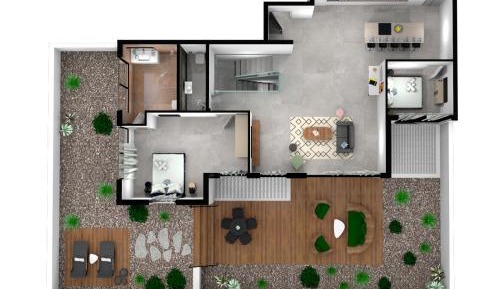 Five Bedrooms Duplex Garden