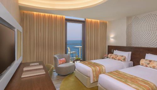 Deluxe Room with Balcony and Partial Sea View