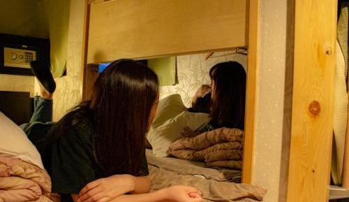 2 Bunk Beds in Female Dormitory Room