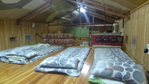 Single Bed in Male Dormitory Room with Shared Bathroom