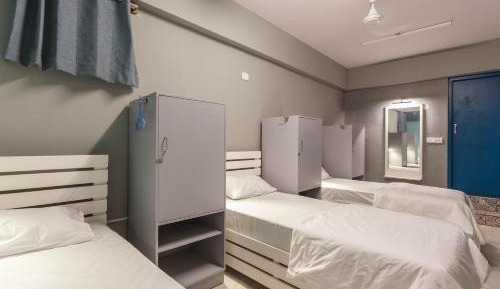 Single Bed in Male Dormitory Room