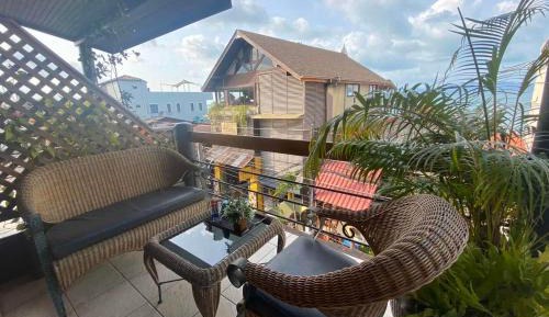 Deluxe Double Room with Balcony and Sea View