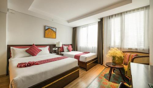 Executive Twin Room with City View + Afternoon Tea On Rooftop