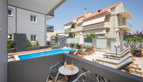 Studio with Pool View