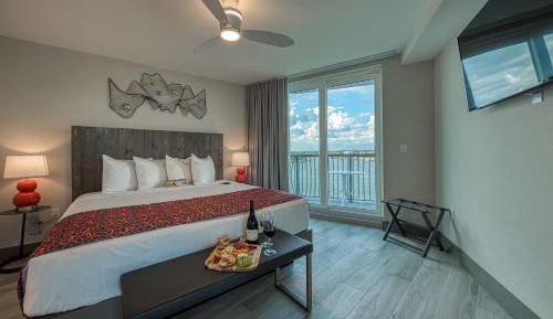 Three-Bedroom Suite with Balcony and Full Water View