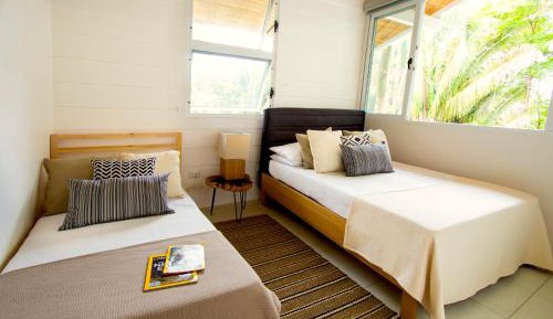 Deluxe Two-Bedroom Apartment with Garden View