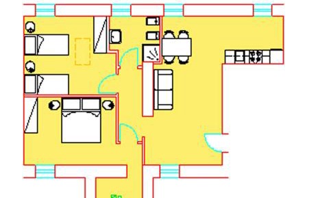 Two-Bedroom Apartment - Attic